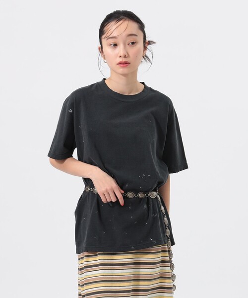 tシャツ 「別注」orSlow / ダーティー Tシャツ レディース orSlow tシャツ 「別注」orSlow / ダーティー Tシャツ