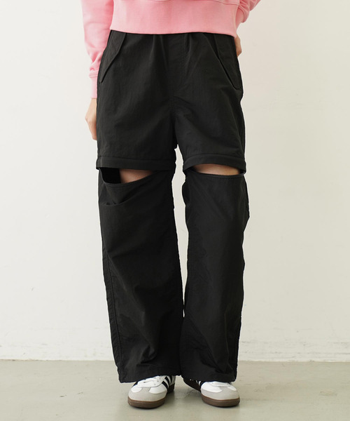 MILKFED.（ミルクフェド） パンツ 2WAY PANTS レディース : ZOZOTOWN