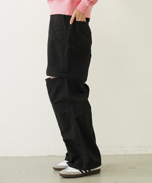 MILKFED.（ミルクフェド） パンツ 2WAY PANTS レディース : ZOZOTOWN