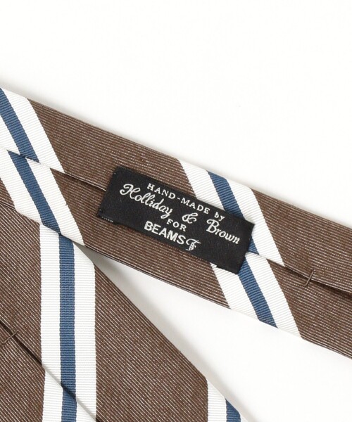 Holliday & Brown ネクタイ ＆ / シルク ストライプ : ZOZOTOWN