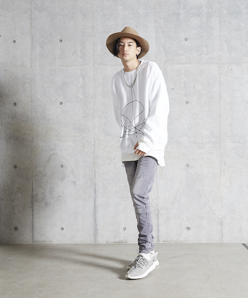 Re Youth トレーナー スウェット GD クルースウェット ”JN
