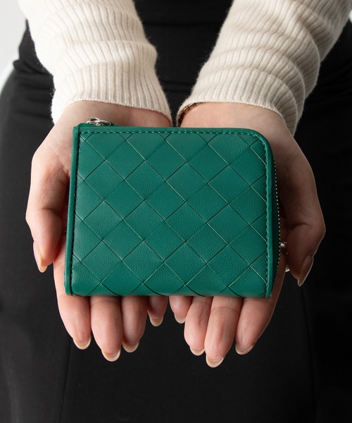 GUIONNET（ギオネ） 財布 GUIONNET TILE FLIP ZIP WALLET タイル
