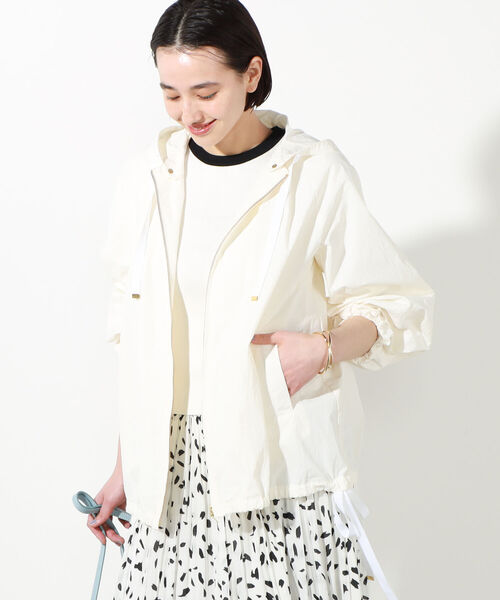 NOLLEY'S ジップアップブルゾン　ノーリーズ NOLLEY'S 「NOLLEY'S」 ジップアップブルゾン 36 ブラウン
