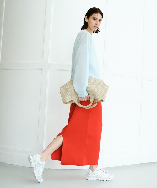 allureville（アルアバイル） スカート センタージップ2WAYニット