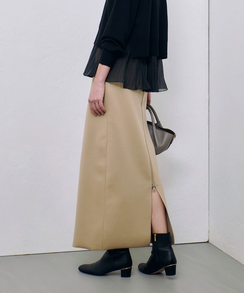 allureville（アルアバイル） スカート センタージップ2WAYニット