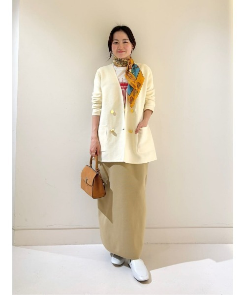 【allureville】新品 2025年 センタージップ2WAYニットスカート センタージップ2WAYニットスカート|allureville OFFICIAL SITE