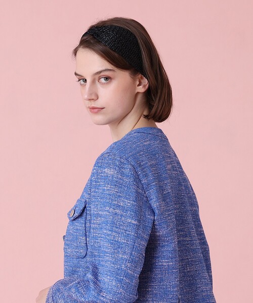 ANAYI（アナイ） ヘアバンド ラフィア調ヘッドバンド : ZOZOTOWN Yahoo
