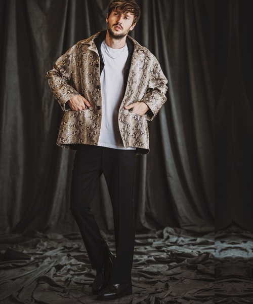 NO ID.（ノーアイディー） ステンカラーコート ONE SIZE グレー メンズ