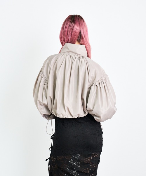 ブルゾン アウター バルーンショートブルゾン レディース : ZOZOTOWN