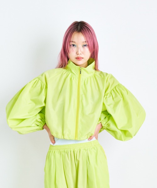 ブルゾン アウター バルーンショートブルゾン レディース : ZOZOTOWN