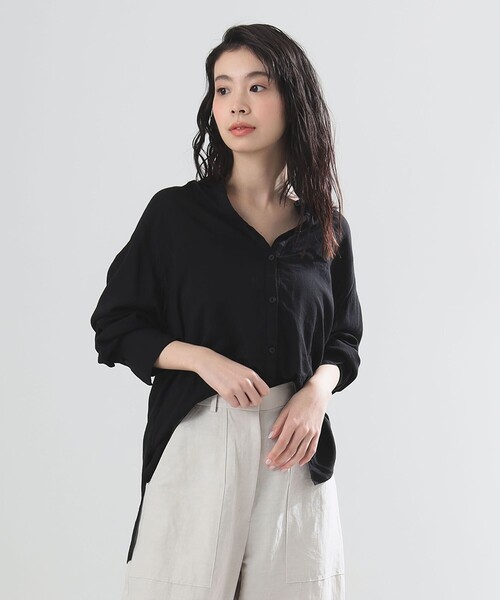 【専用】BEAMS AK+1 ブラウス Demi-Luxe BEAMS ブラウス シャツ AK+1 / シルクコットン