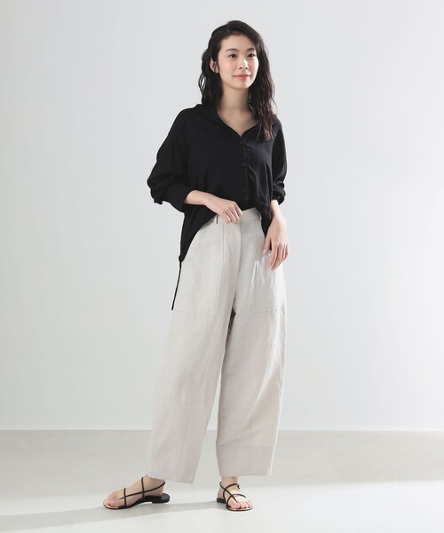 Demi-Luxe BEAMS ブラウス シャツ AK+1 / フロントポケット