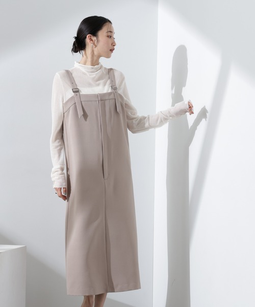 ベルトストラップワンピース NANO universe（ナノ・ユニバース） ワンピース ベルトストラップ