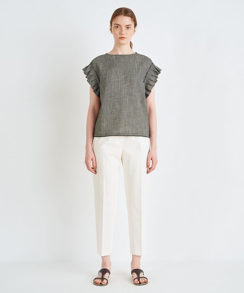 「BALLSEY」 ノースリーブブラウス 36 ブラック レディース Ballsey 「BALLSEY」 ノースリーブブラウス 36 ブラック