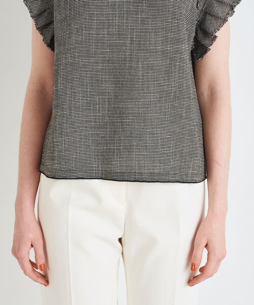 「BALLSEY」 ノースリーブブラウス 36 ブラック レディース Ballsey 「BALLSEY」 ノースリーブブラウス 36 ブラック
