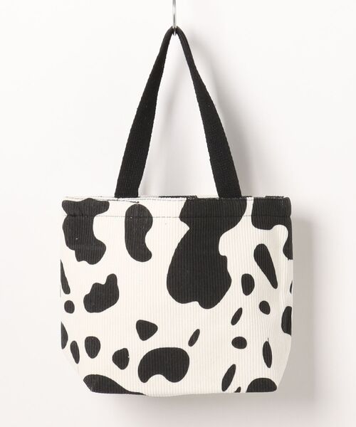 Mignonjour トートバッグ Mignonjour/牛柄ミニトートバッグ M2667