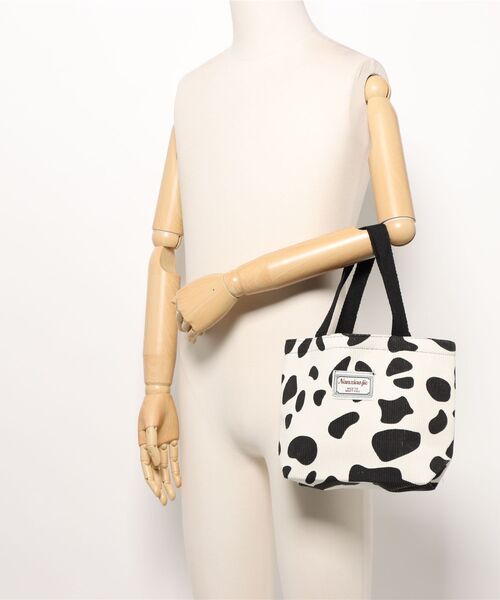 Mignonjour トートバッグ Mignonjour/牛柄ミニトートバッグ