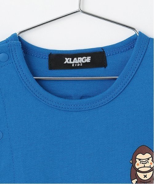 XLARGE KIDS ベビー服 ロンパース バックロゴショートオール