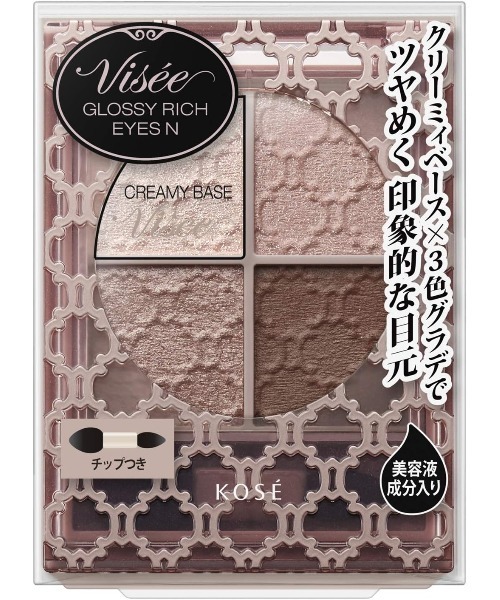 Visee アイシャドウ グロッシーリッチ アイズ N : ZOZOTOWN Yahoo!店