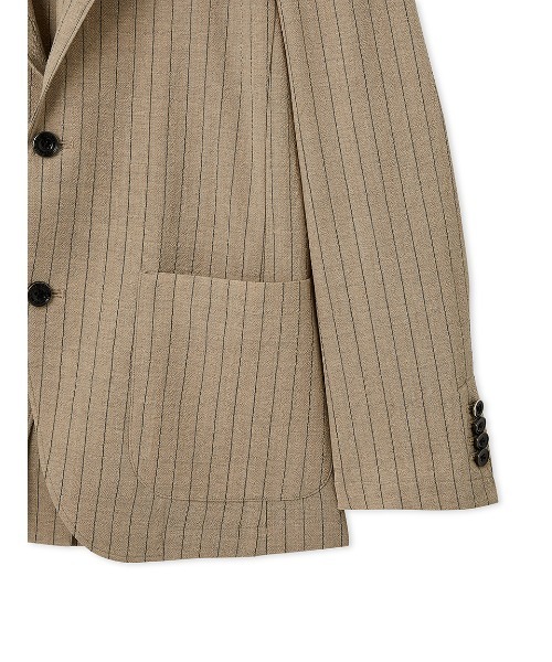 ジャケット テーラードジャケット ””THE FIRST CLASS”” MILIOR ストライプ SETUP JACKET メンズの画像