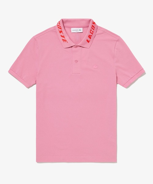 「LACOSTE」 半袖ポロシャツ 2 グレー メンズ