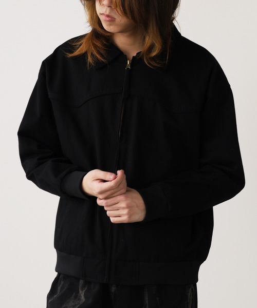 ROOP TOKYO ブルゾン アウター バイカラー デトロイト型ジャケット