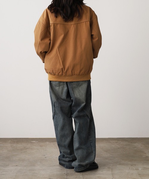 ROOP TOKYO ブルゾン アウター バイカラー デトロイト型ジャケット