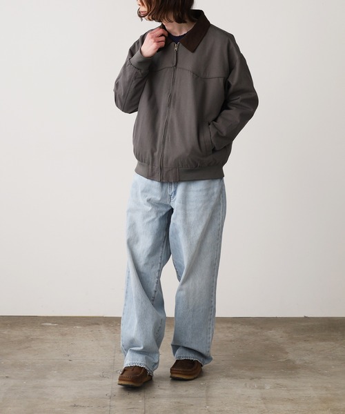 ROOP TOKYO ブルゾン アウター バイカラー デトロイト型ジャケット