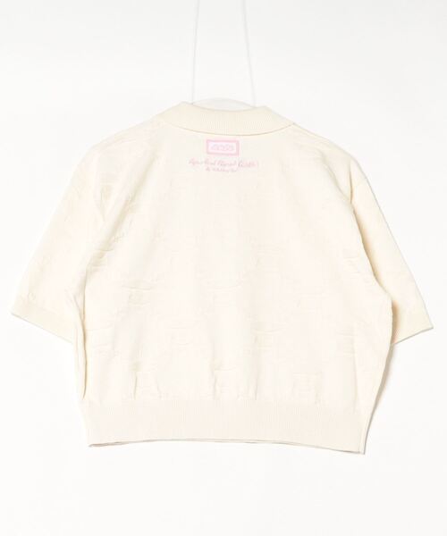 ニット セーター AAPE SHORT SLEEVE KNIT レディース AAPE BY A BATHING APE ニット セーター SHORT SLEEVE KNIT