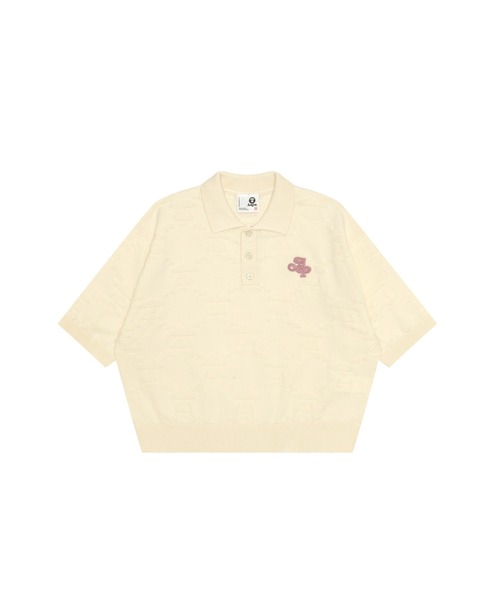 ニット セーター AAPE SHORT SLEEVE KNIT レディース