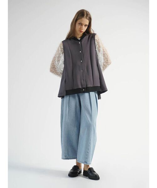 TULLE RIBBON SHEER TOPS レディース : ZOZOTOWN Yahoo!店