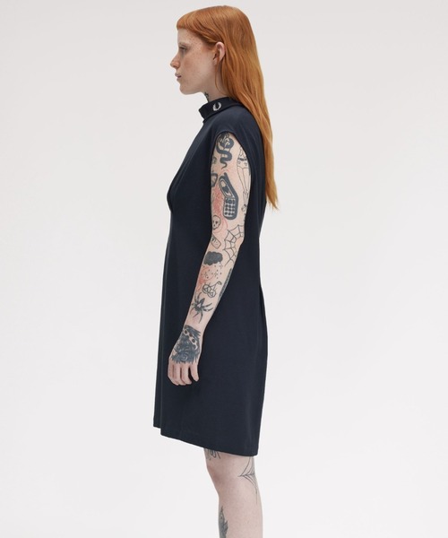 FRED PERRY（フレッドペリー） ワンピース Sleeveless Crepe Dress