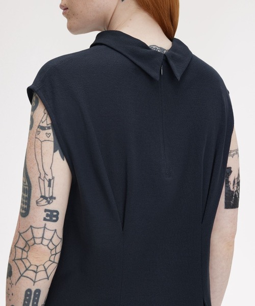 FRED PERRY（フレッドペリー） ワンピース Sleeveless Crepe Dress