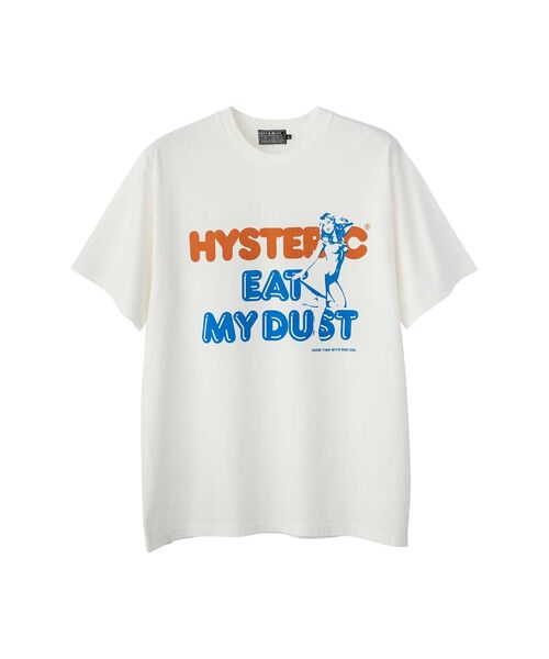 希少 HYSTERIC GLAMOUR ブラック EAT MY DUST Tシャツ HYSTERIC GLAMOUR tシャツ EAT MY DUST Tシャツ メンズ