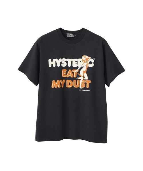 【国内買付】HYSTERIC GLAMOUR EAT MY DUST Tシャツ ロゴ HYSTERIC GLAMOUR tシャツ EAT MY DUST Tシャツ メンズ