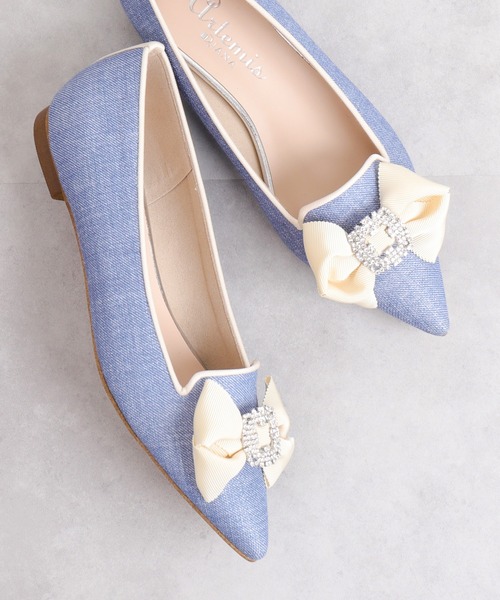 artemis by DIANA（アルテミス by ダイアナ） パンプス ビジューリボン