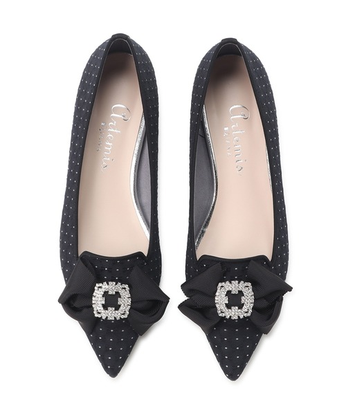 artemis by DIANA（アルテミス by ダイアナ） パンプス ビジューリボン