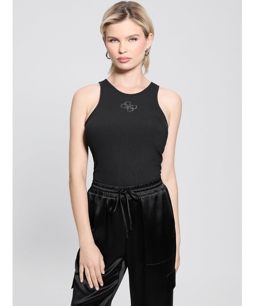 タンクトップ ノースリーブ NEW Sl Round Nk Guendalina Top タンクトップ レディース