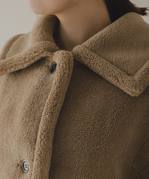 「rectangle」 コート FREE アイボリー レディース_画像5