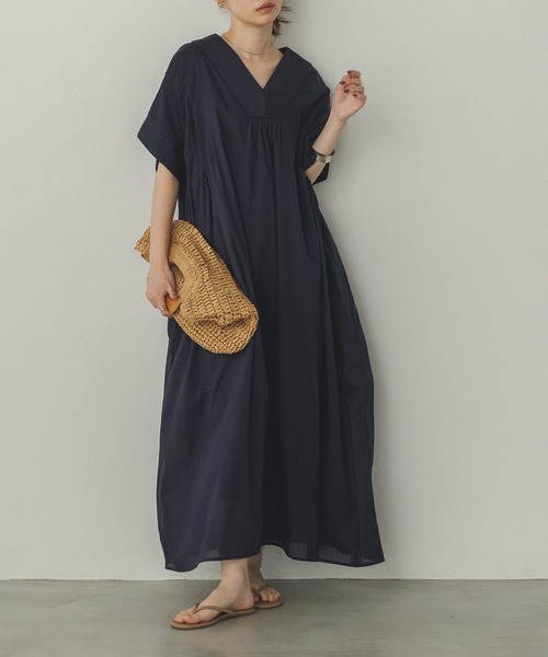 ワンピース カフタン風 ワンピース