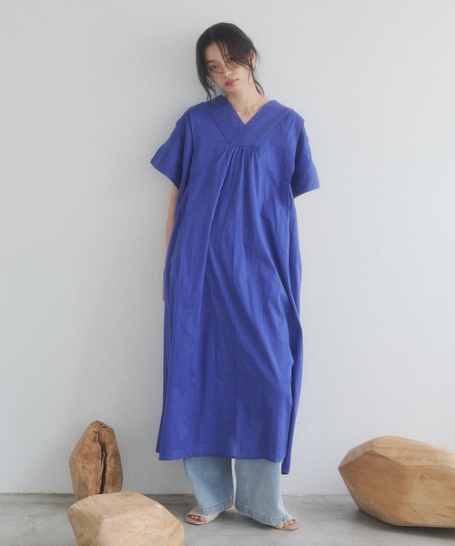 Noia ワンピース 夏 カフタン風 ワンピース : ZOZOTOWN Yahoo!店