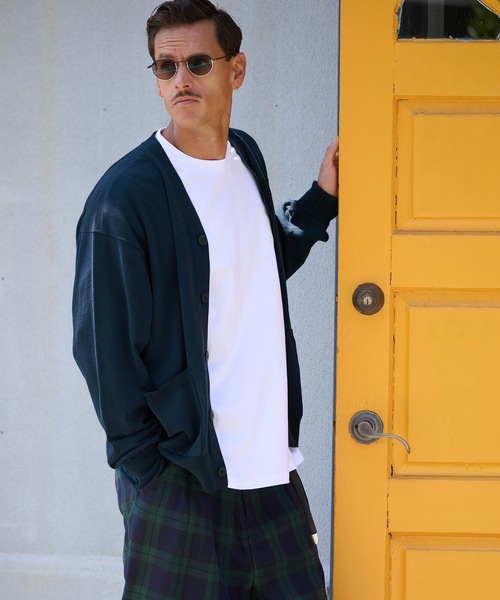 THEOREM カーディガン mcg3646-Award Cardigan レタードカーディガン