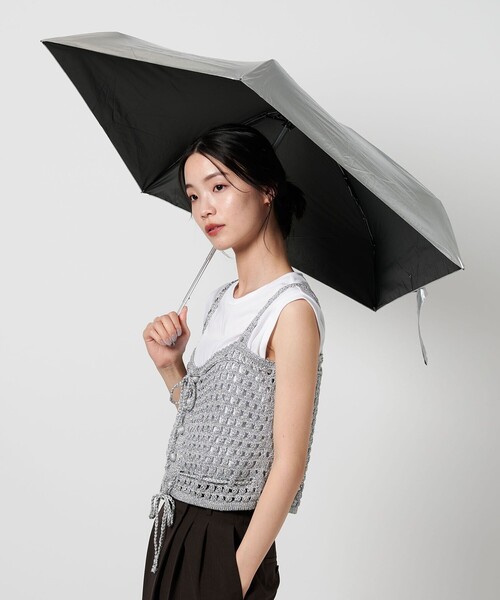 HUS.（ハス） 晴雨兼用 uvカット 折りたたみ傘 「別注」「HUS.」オール