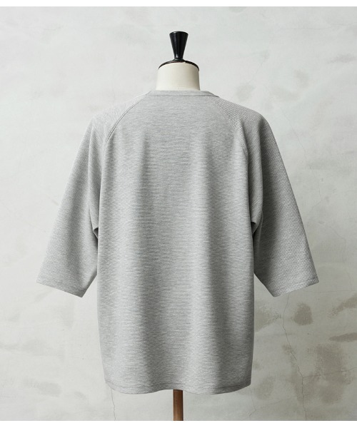 WAIPER.inc tシャツ フライスTシャツ THREE-QUARTER SLEEVE