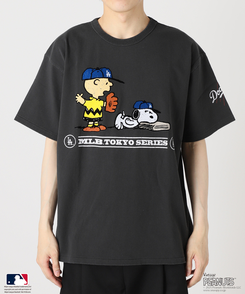 Vintage PEANUTS tシャツ 「追加2」PEANUTS 別注 MLB開幕戦