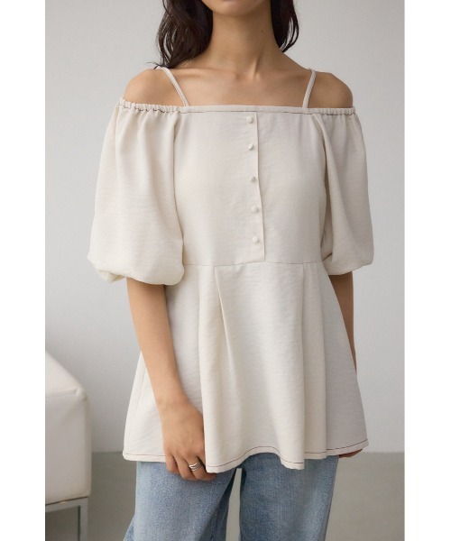 AZUL BY MOUSSY（アズールバイマウジー） ブラウス シャツ 2WAY