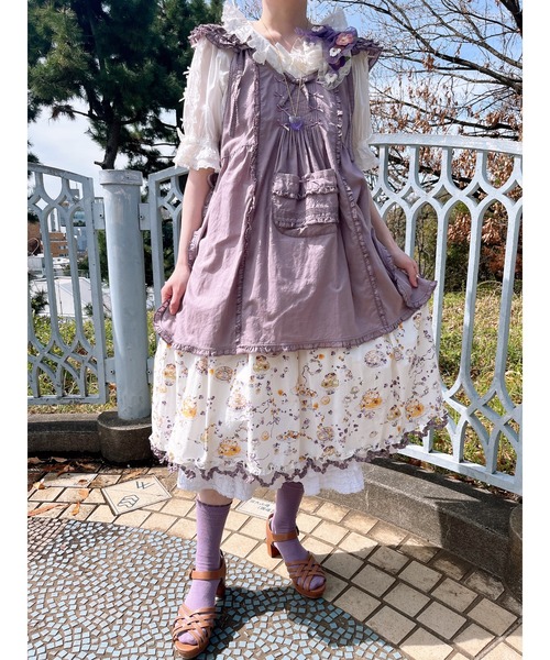 PINK HOUSE ブラウス シャツ ローンフリルブラウス レディース