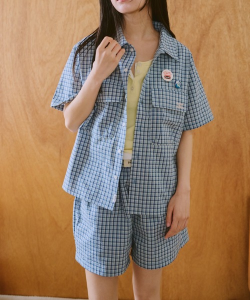 ハーフデニムパンツcommon gull products common gull products.（コモンガルプロダクツ）の「半分こ