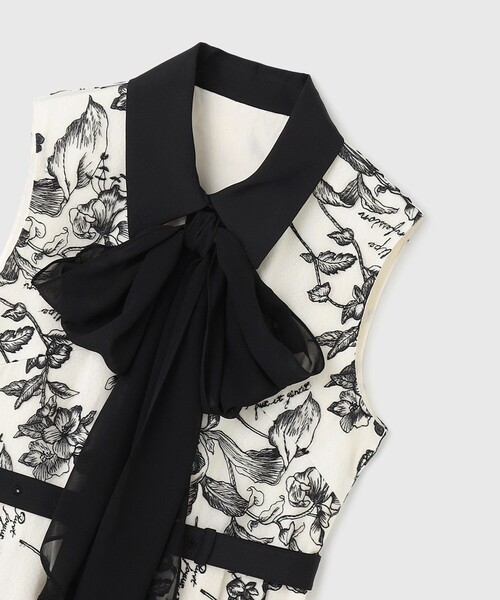 GRACE CONTINENTAL（グレースコンチネンタル） ドレス フラワー刺繍