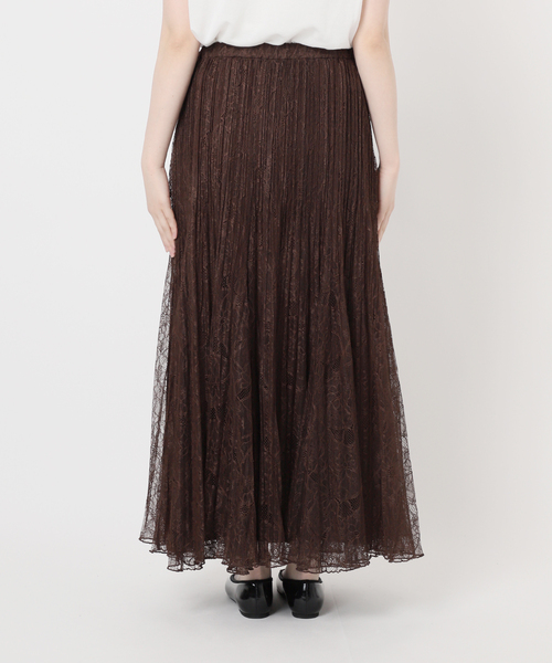 IENA（イエナ） スカート レースプリーツスカート : ZOZOTOWN Yahoo!店